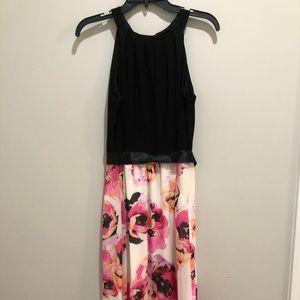 Long floral dress